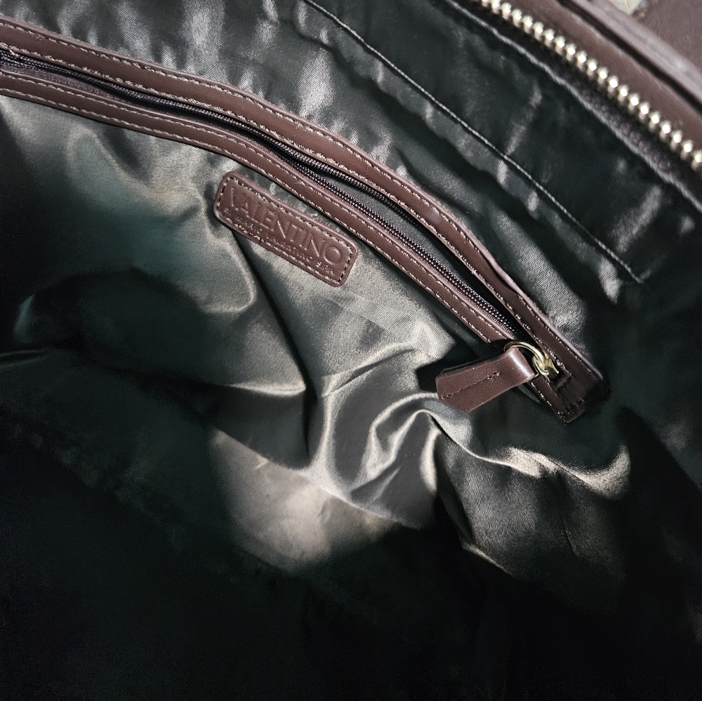 Mario Valentino Brown Ocarina Shopper Bag - Picture 9 of 9